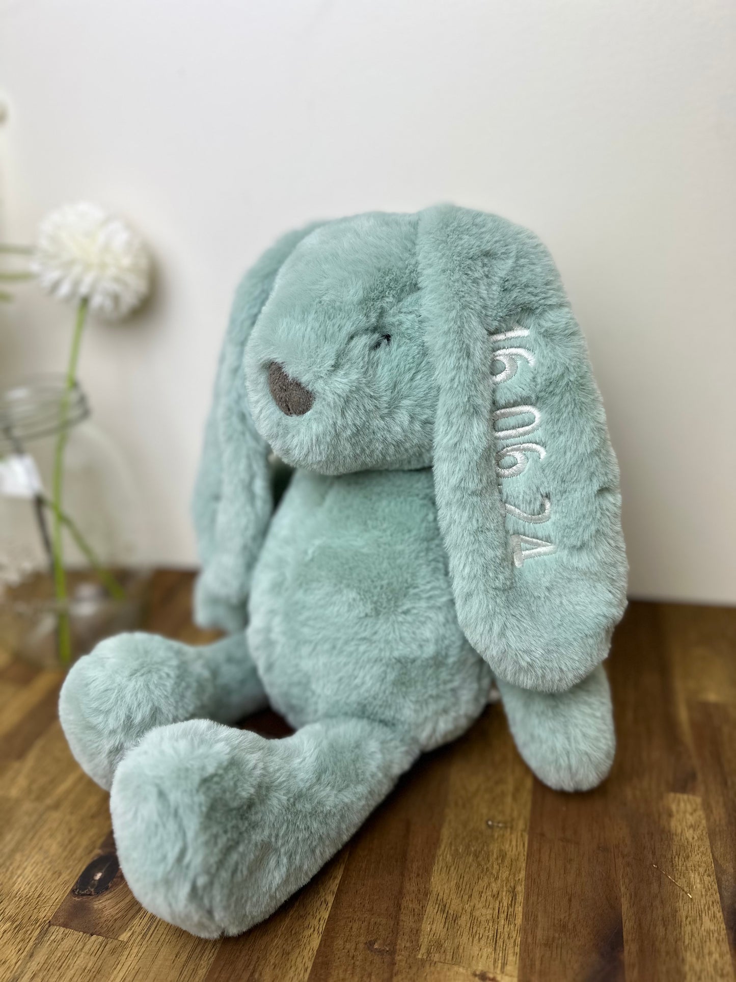 Personalised Sage Bunny Medium