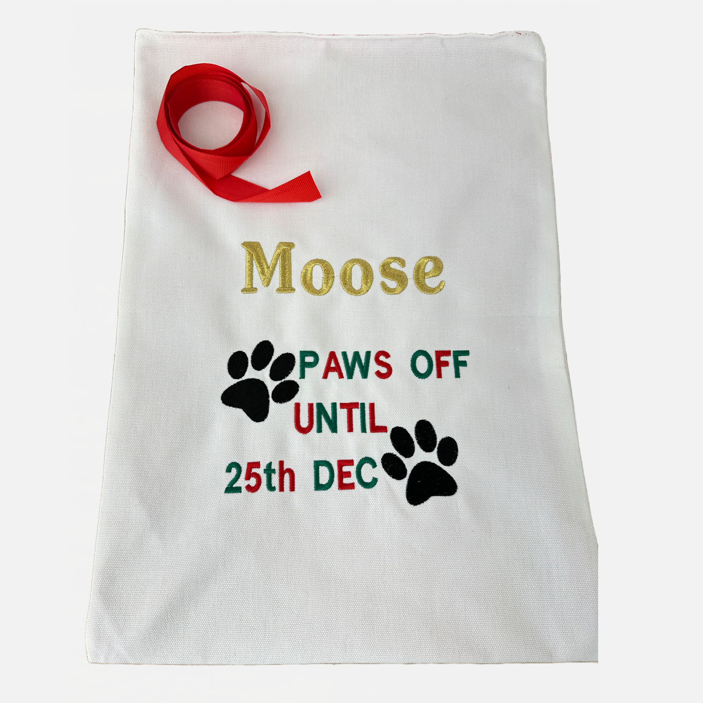 Personalised Pet Santa Sack