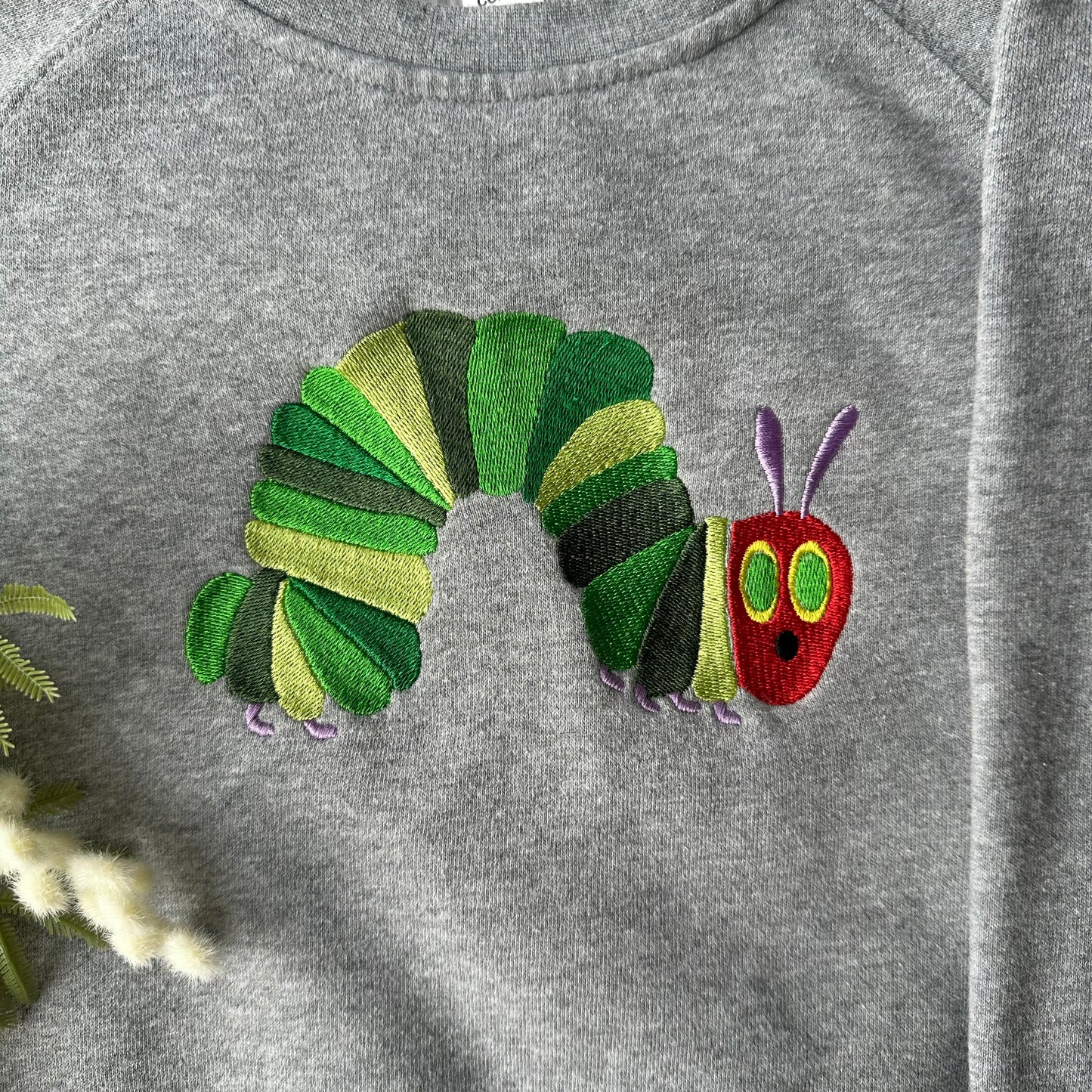 Hungry Caterpillar Kids/Toddlers Embroidered Jumper