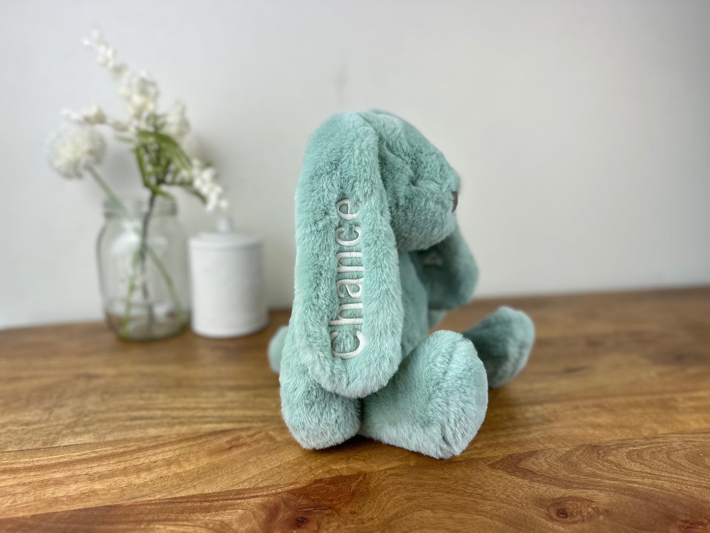 Personalised Sage Bunny Medium