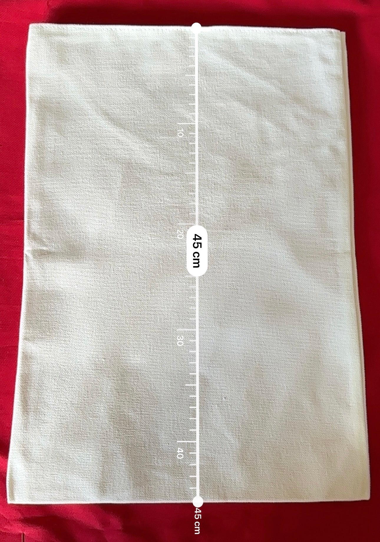 Height of sack is 45cm 