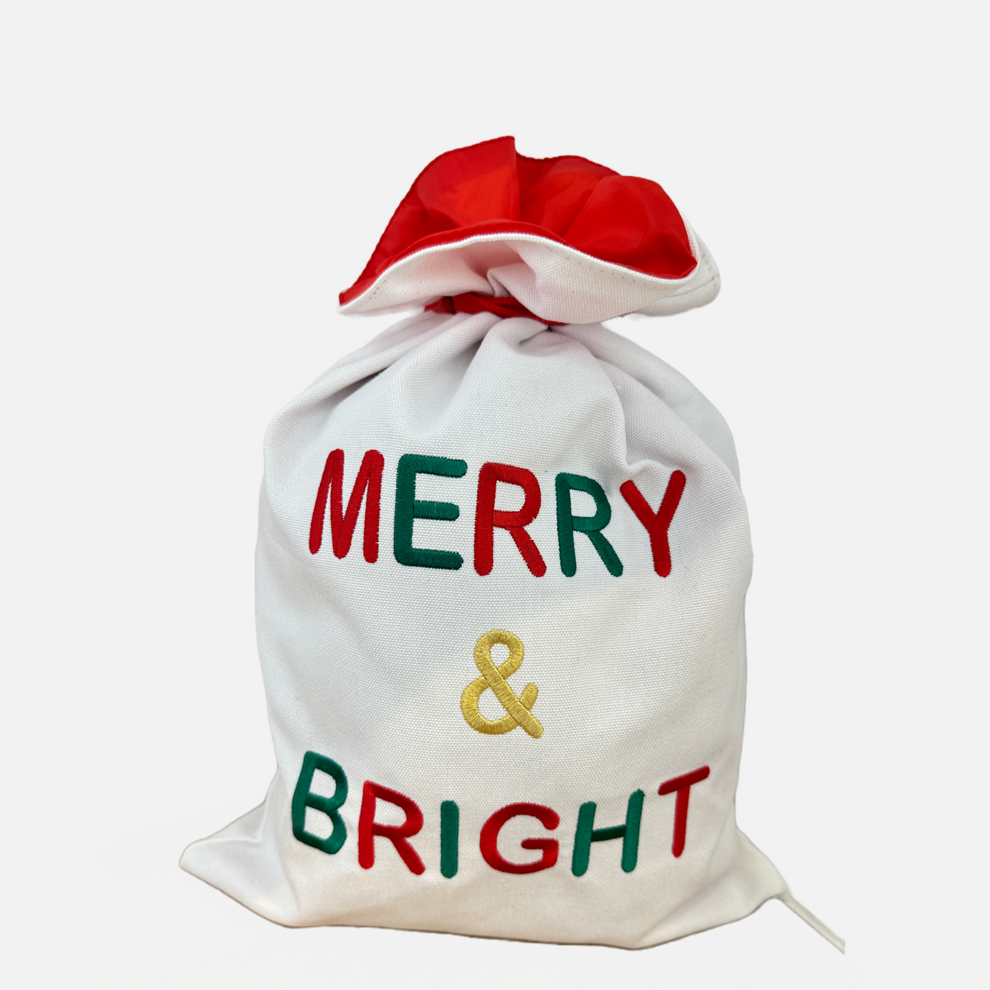 Merry & Bright Christmas Sack