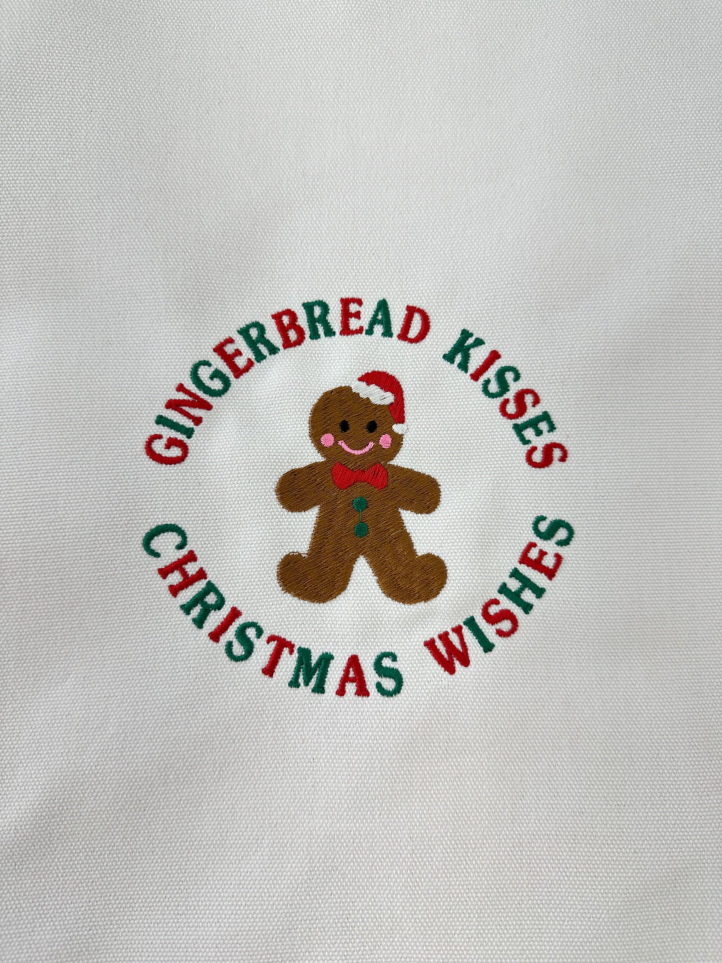 Gingerbread Kisses and Christmas Wishes Sack