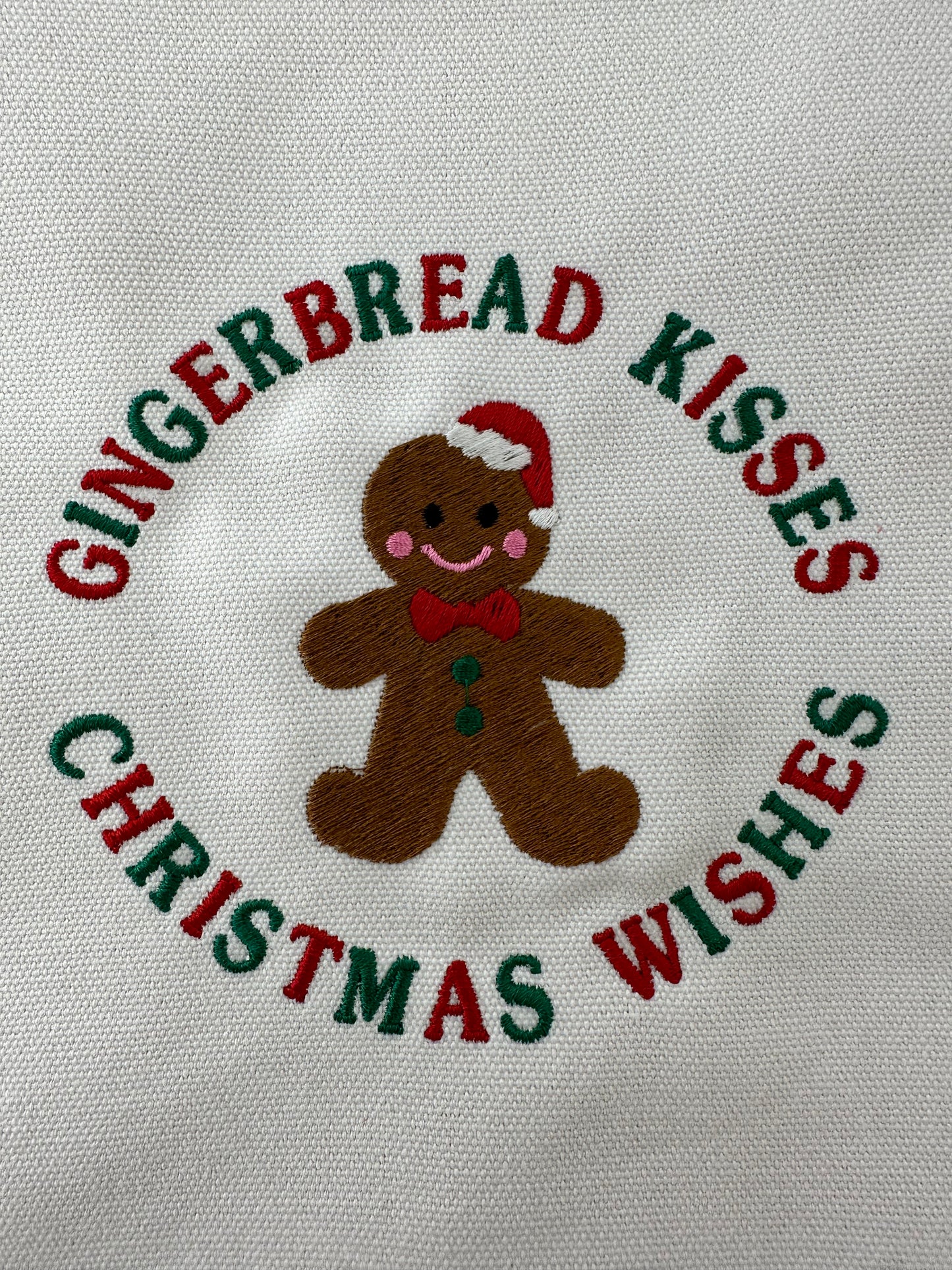 Gingerbread Kisses and Christmas Wishes Sack